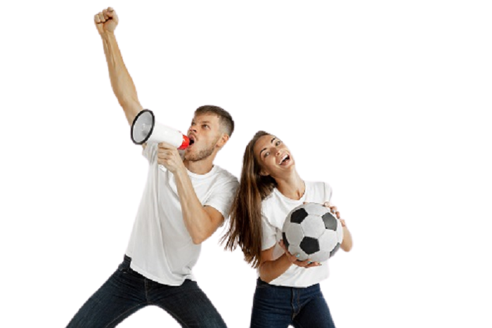 Un hombre y una mujer