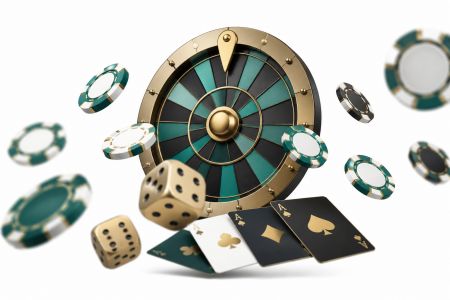 Una ruleta y fichas