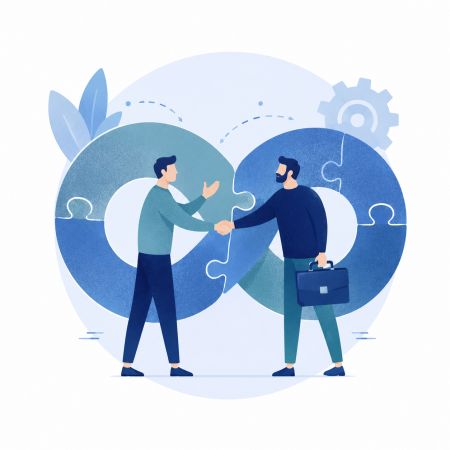 Dos hombres dándose la mano